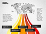World Map Infographics slide 2