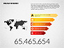 World Map Infographics slide 5
