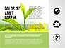 Ecological Presentation in Flat Design slide 1