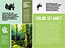 Ecological Presentation in Flat Design slide 2