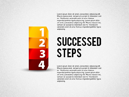 Success Stages Presentation Template, Master Slide