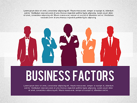 Business Factors Presentation Presentation Template, Master Slide