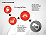 Content Sharing Process with Icons slide 2