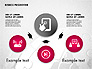 Content Sharing Process with Icons slide 4