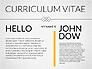 Elegant Curriculum Vitae Template slide 1