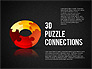3D Donut Puzzle Chart slide 9