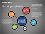 Business Charts Collection in Flat Design slide 12