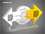 3D Arrows Chart Collection slide 9