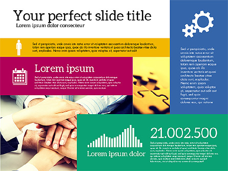 Company Presentation Template Presentation Template, Master Slide