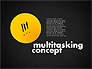 Multitasking Concept Presentation Template slide 9