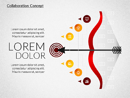 Collaboration Concepts Presentation Template, Master Slide