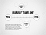 Bubble Timeline slide 1