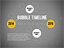 Bubble Timeline slide 9