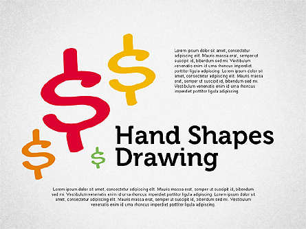 Financial Doodles Presentation Template, Master Slide