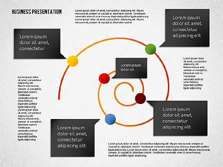 Elegant Business Presentation Template Presentation Template, Master Slide