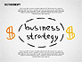 Business Strategy Shapes slide 1