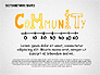 Community and Networking Shapes slide 1