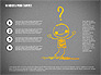 Stickman and Questions Hand Drawn Shapes slide 14