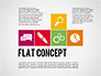 Flat Design Presentation Concept slide 1