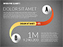 Round and Curved Infographic Elements slide 10
