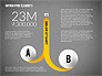 Round and Curved Infographic Elements slide 13
