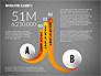 Round and Curved Infographic Elements slide 15