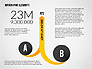 Round and Curved Infographic Elements slide 5