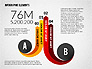 Round and Curved Infographic Elements slide 8