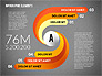 Round and Curved Infographic Elements slide 9