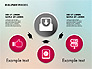 Media Sharing Process with Icons slide 5