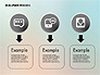 Media Sharing Process with Icons slide 6