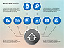 Media Sharing Process with Icons slide 9