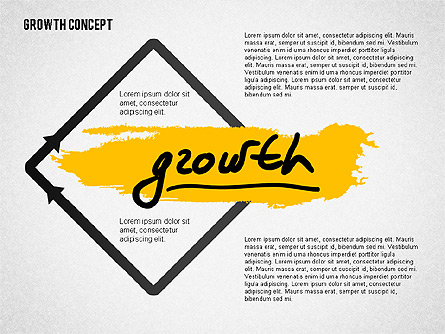 Growth Concept Presentation Template Presentation Template, Master Slide