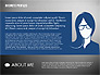 Business Profiles with Silhouettes slide 13