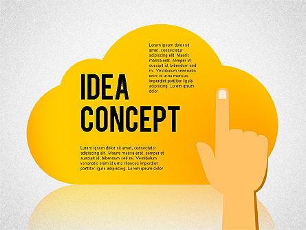 Successful Idea Concept Presentation Template, Master Slide