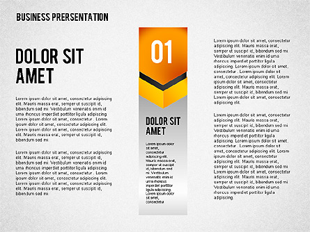 Four Steps Toolbox Presentation Template, Master Slide