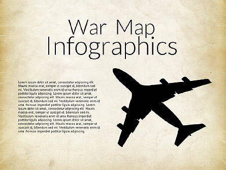 Military Infographics Presentation Template, Master Slide