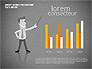 Business Presentation Template Concept with Character slide 16
