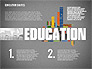 Education Word Cloud Presentation Template slide 9