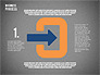Process Arrows in Flat Design Collection slide 11