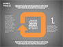 Process Arrows in Flat Design Collection slide 13