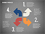 Process Arrows in Flat Design Collection slide 14