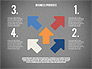 Process Arrows in Flat Design Collection slide 16
