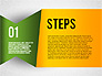 Colorful Agenda Steps slide 1