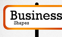 Presentation Template with Business Shapes