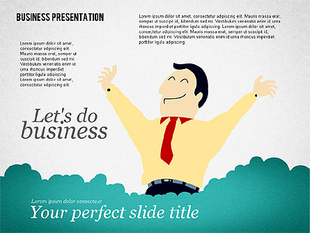 Success Business Presentation Template Presentation Template, Master Slide