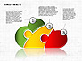 Colored Puzzled Shapes slide 7