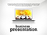 Data Driven Modern Business Presentation slide 1