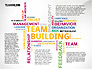 Team Building Word Cloud slide 1