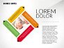Flat Designed Colored Shapes slide 1
